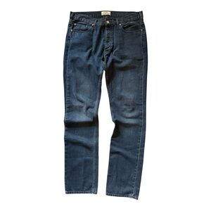 Acne Men Jeans Straight Dark Blue